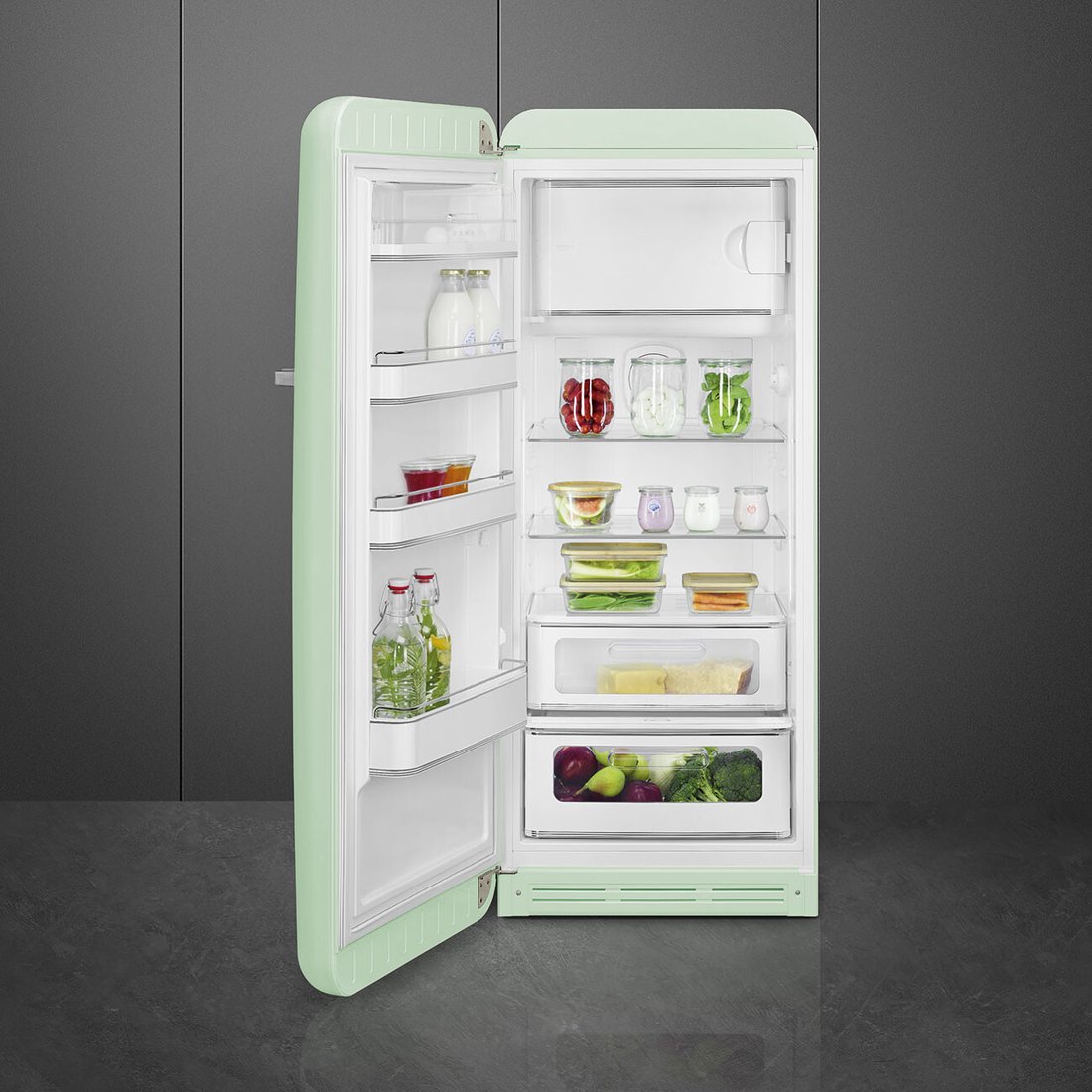 Однокамерный холодильник Smeg FAB28LPG6, фото 2