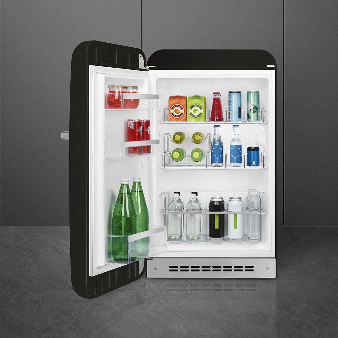 Однокамерный холодильник Smeg FAB10HLBL6, фото 6