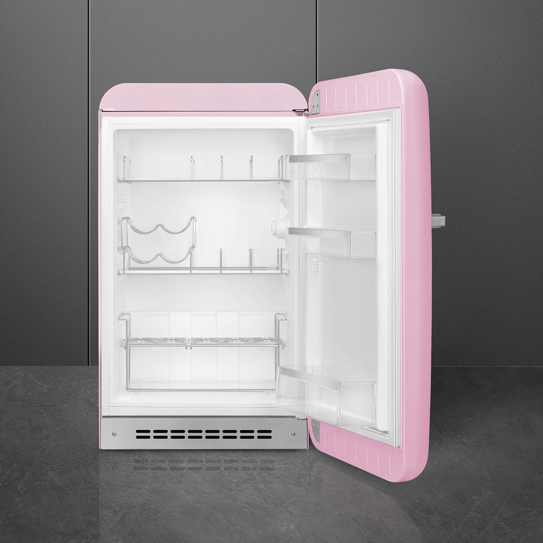 Однокамерный холодильник Smeg FAB10HRPK6, фото 2