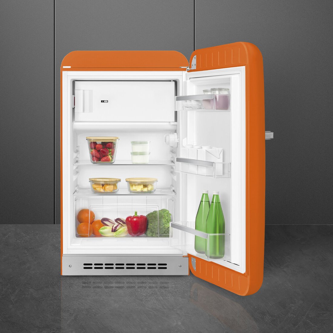Однокамерный холодильник Smeg FAB10ROR6, фото 9