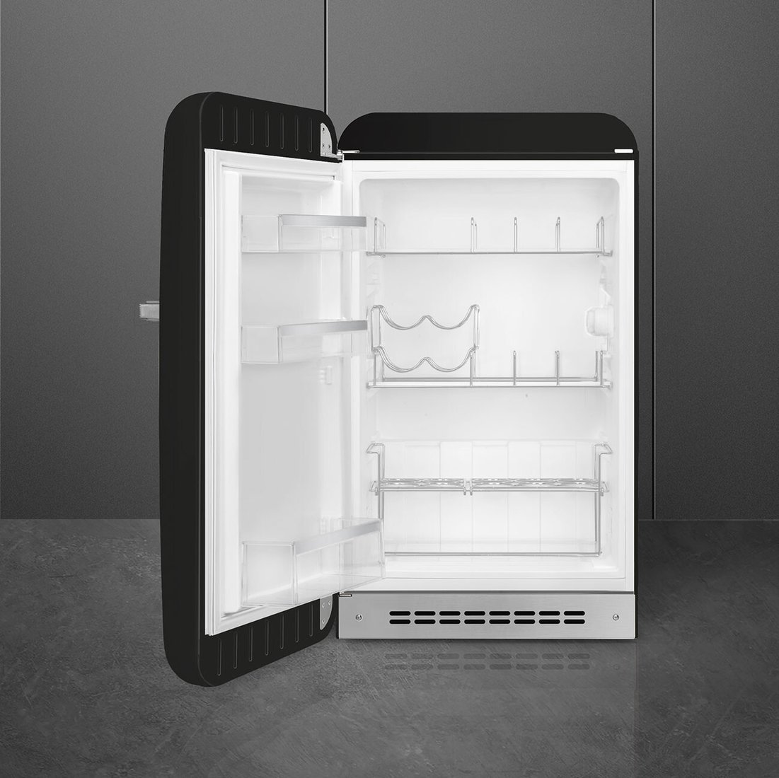 Однокамерный холодильник Smeg FAB10HLBL6, фото 2