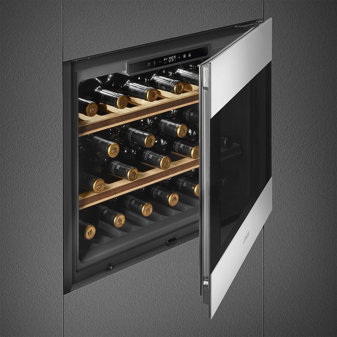 Винный шкаф Smeg CVI321X3, фото 4