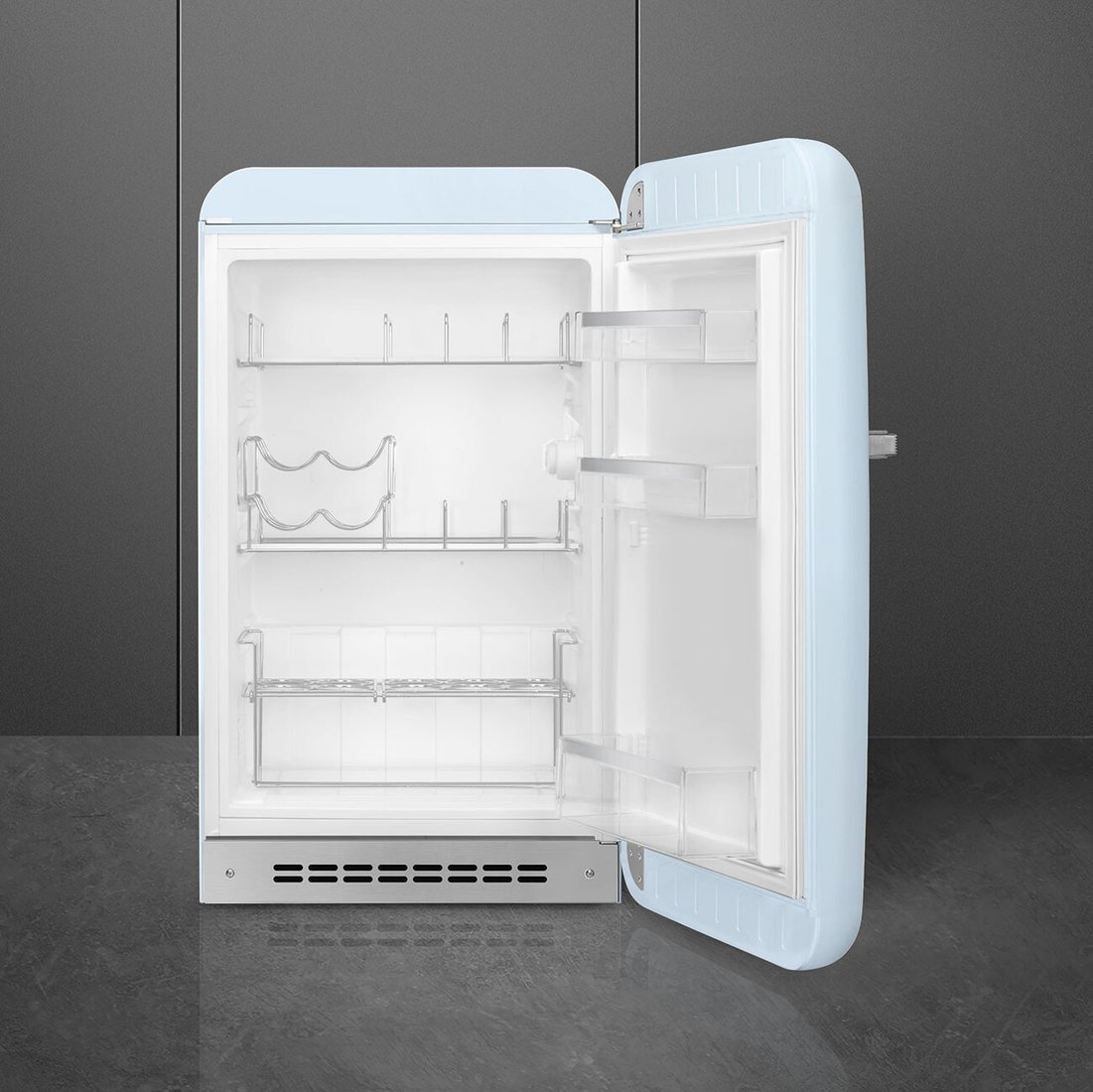 Однокамерный холодильник Smeg FAB10HRPB6, фото 2