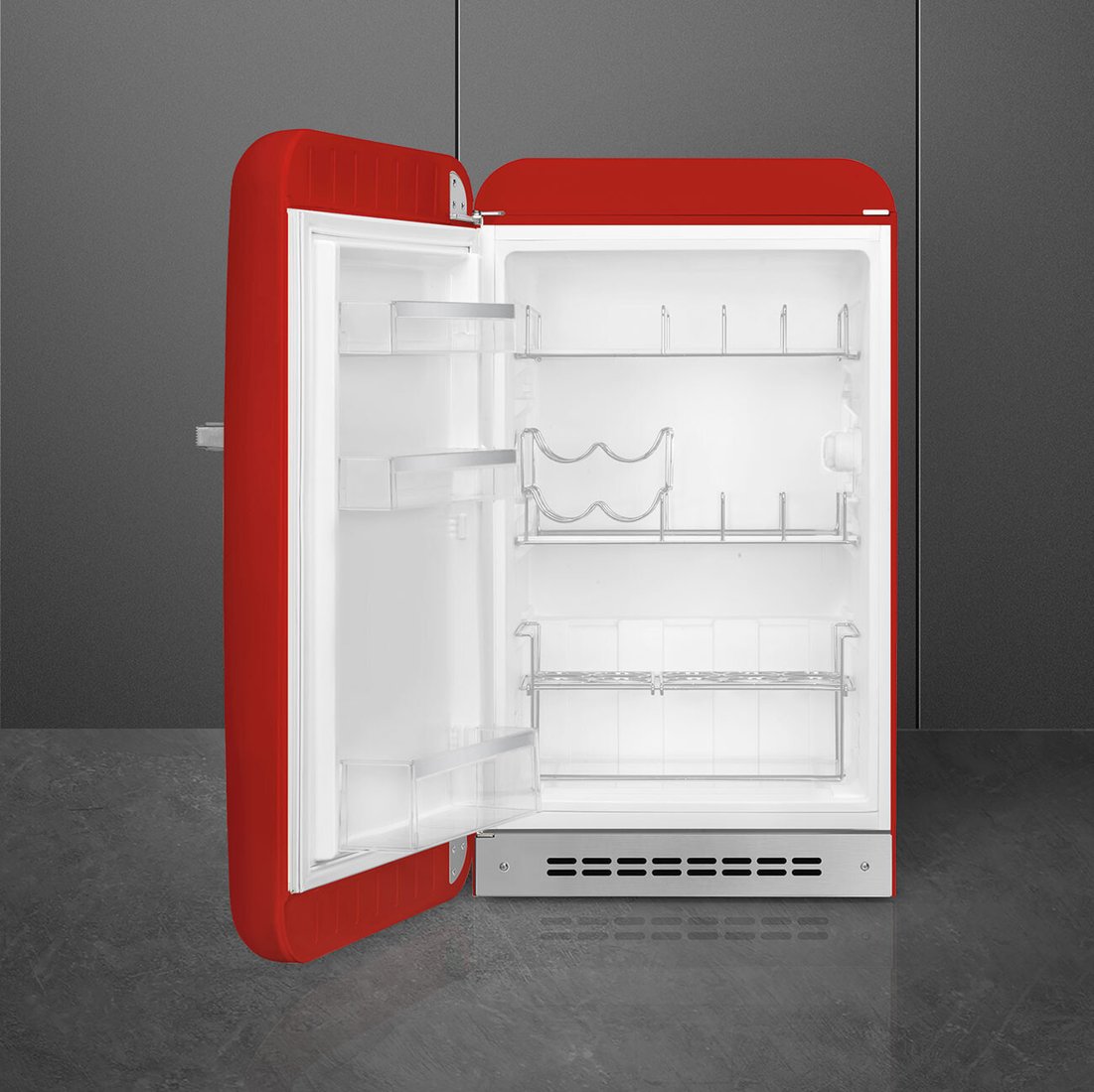 Однокамерный холодильник Smeg FAB10HLRD6, фото 2