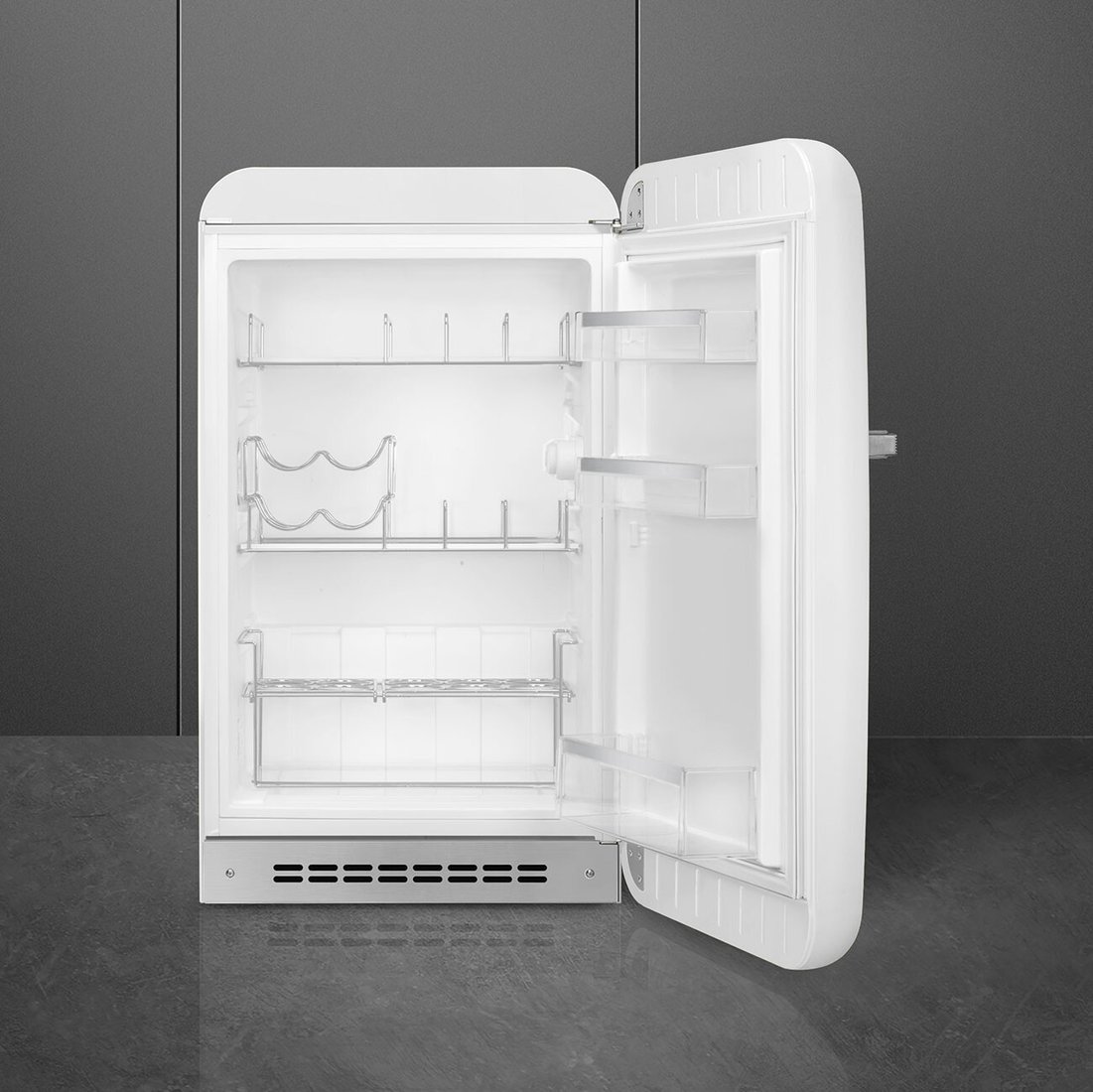 Однокамерный холодильник Smeg FAB10HRWH6, фото 2