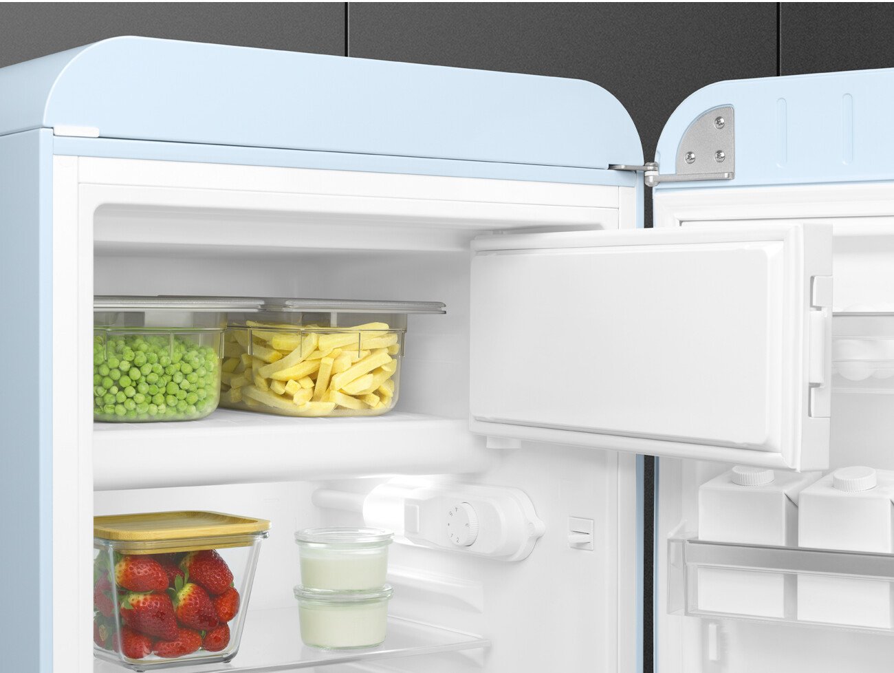 Однокамерный холодильник Smeg FAB10RPB6, фото 10