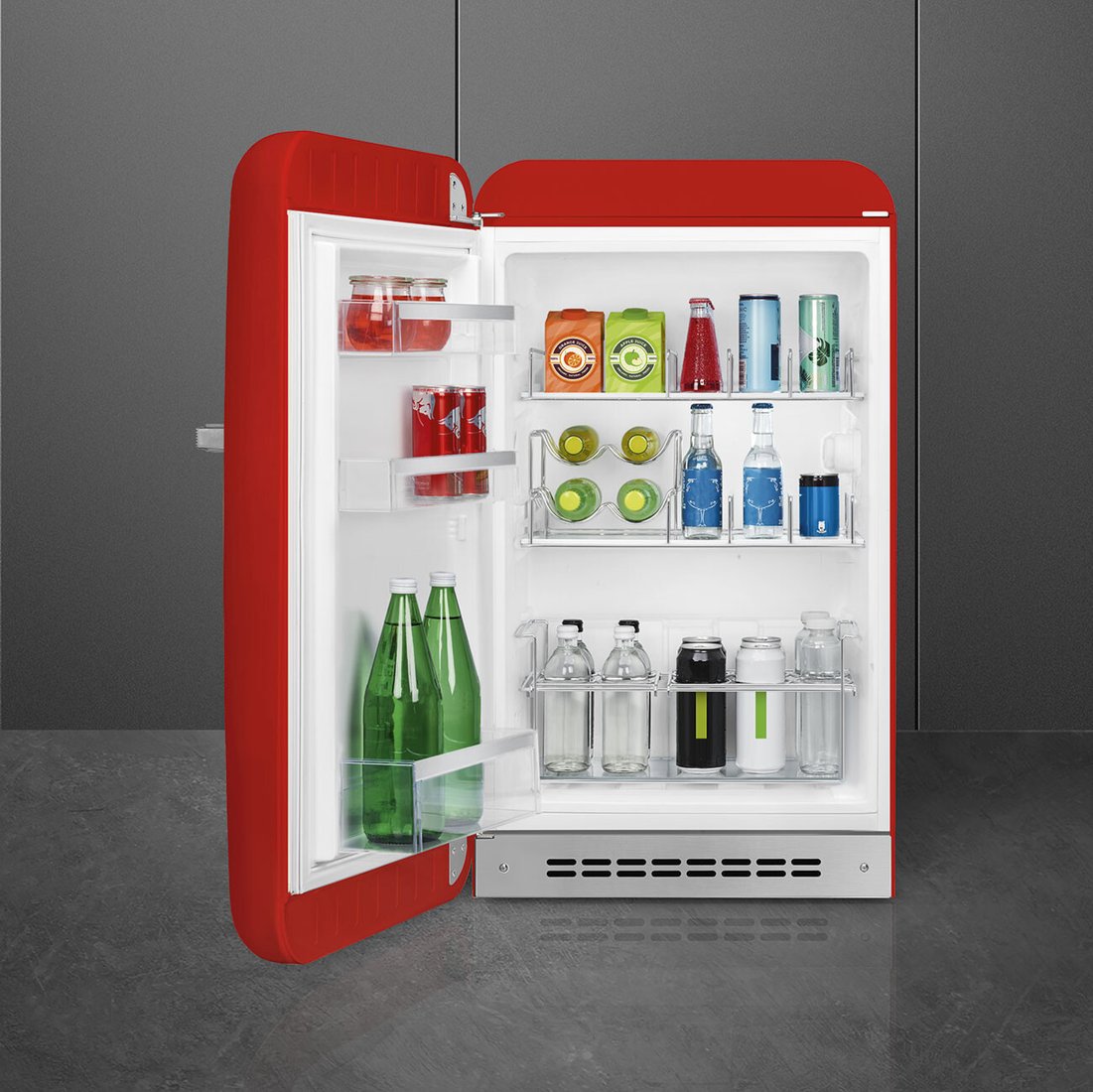 Однокамерный холодильник Smeg FAB10HLRD6, фото 6