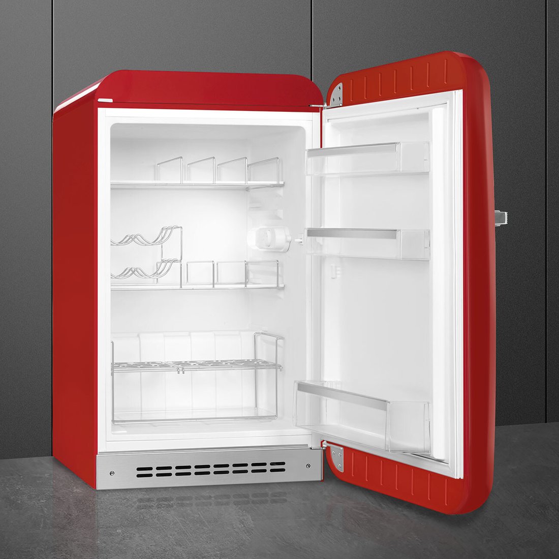 Однокамерный холодильник Smeg FAB10HRRD6, фото 5