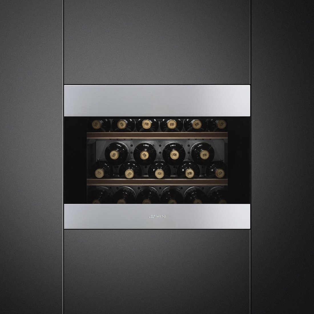Винный шкаф Smeg CVI321X3, фото 2