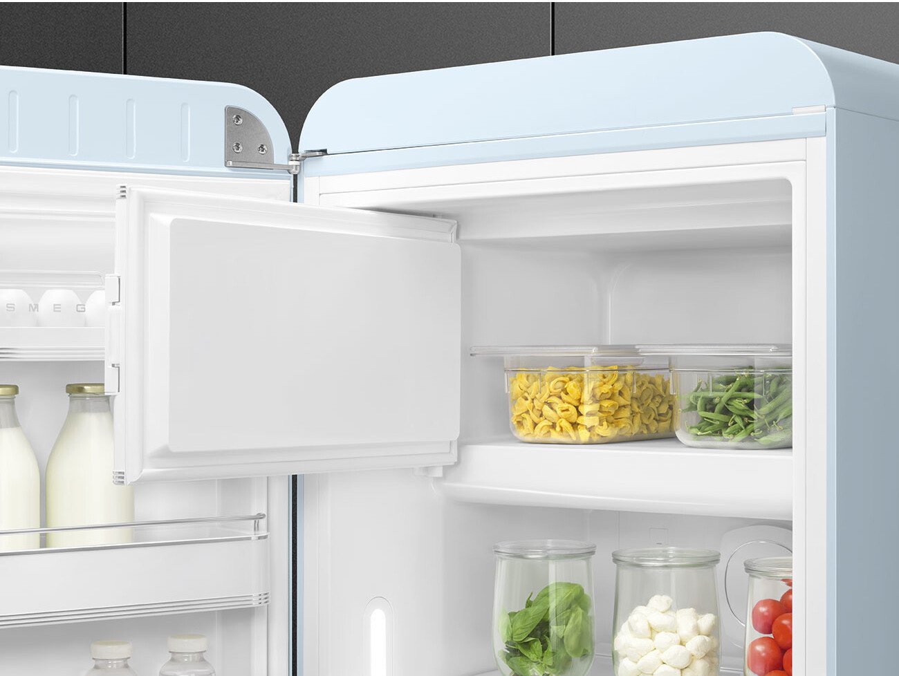Однокамерный холодильник Smeg FAB28LPB6, фото 6