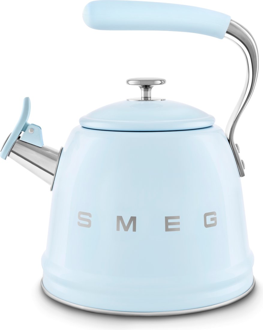 Чайник со свистком Smeg WKF01PB, фото 4