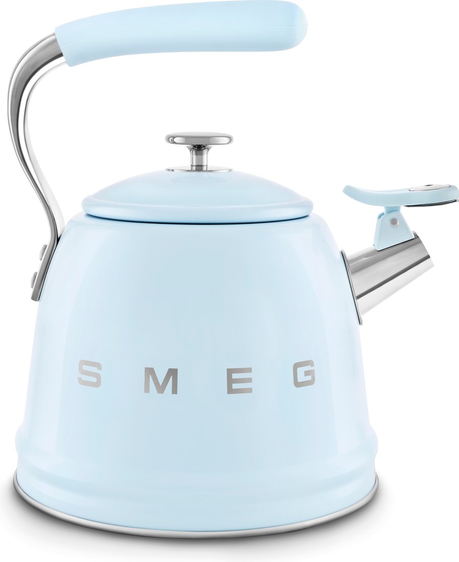 Чайник со свистком Smeg WKF01PB, фото 5