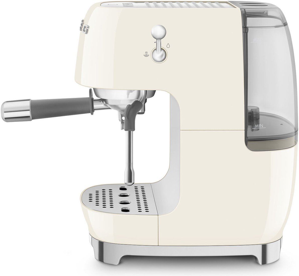 Рожковая кофеварка Smeg ECF03CREU, фото 2