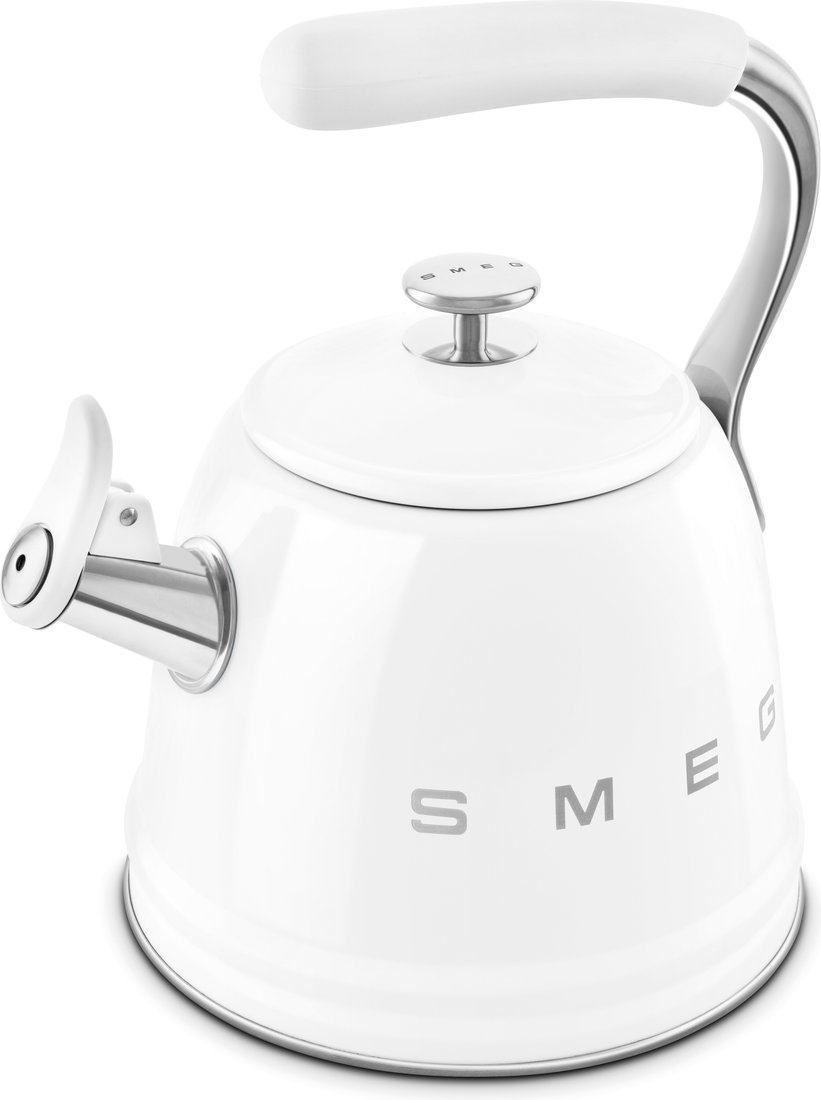 Чайник со свистком Smeg WKF01WH, фото 7