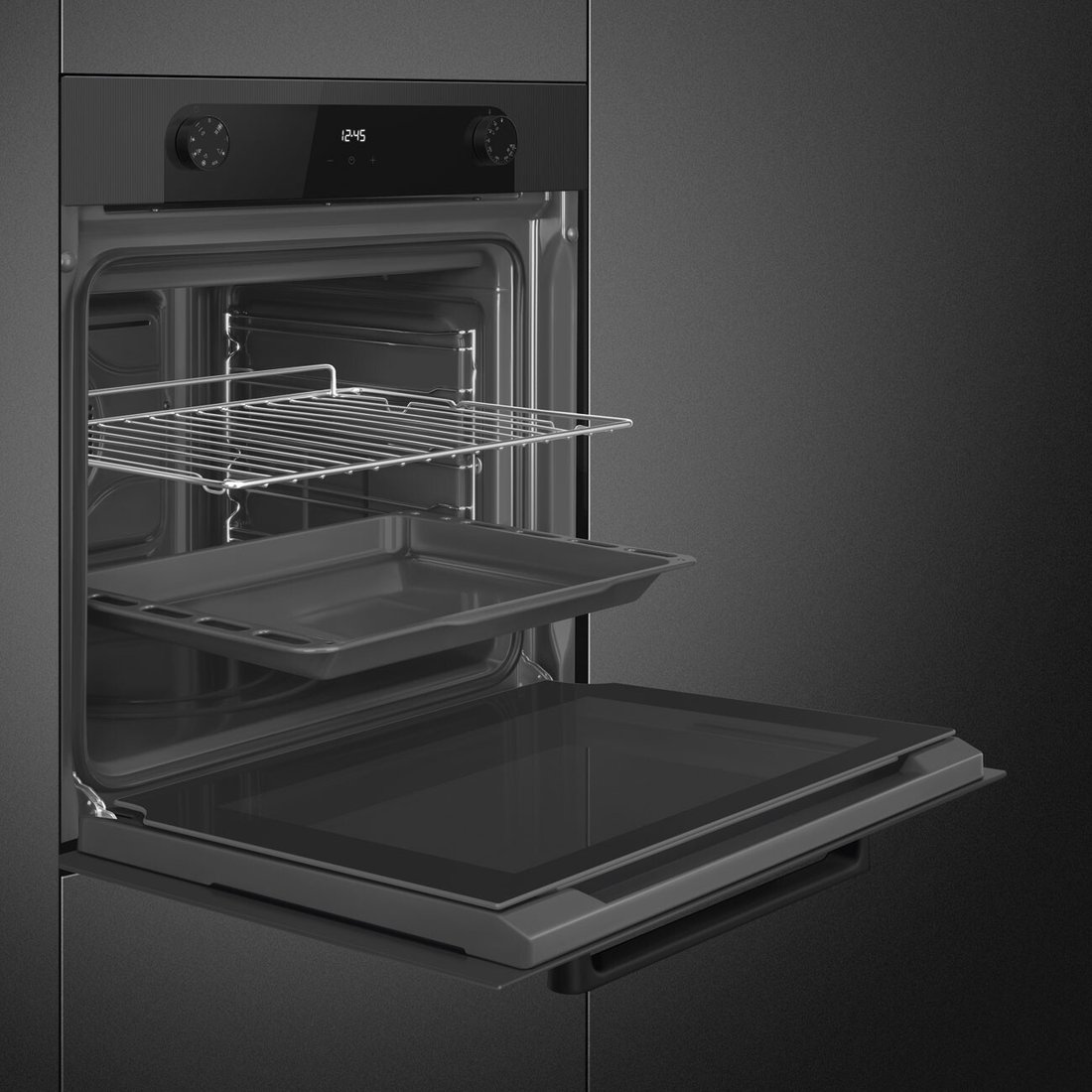 Электрический духовой шкаф Smeg SF6200TB, фото 5