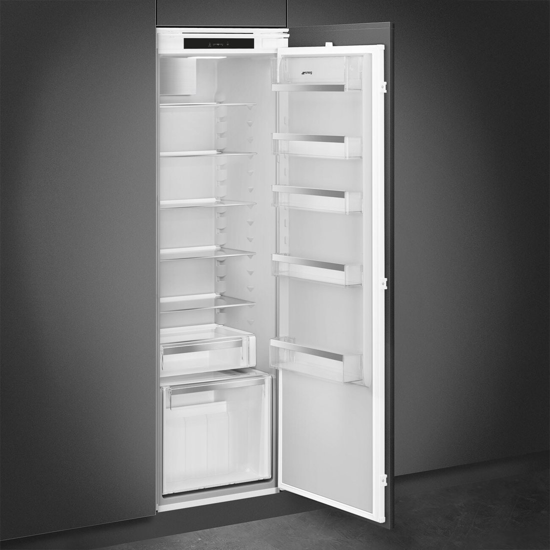 Однокамерный холодильник Smeg S9L1741D, фото 4