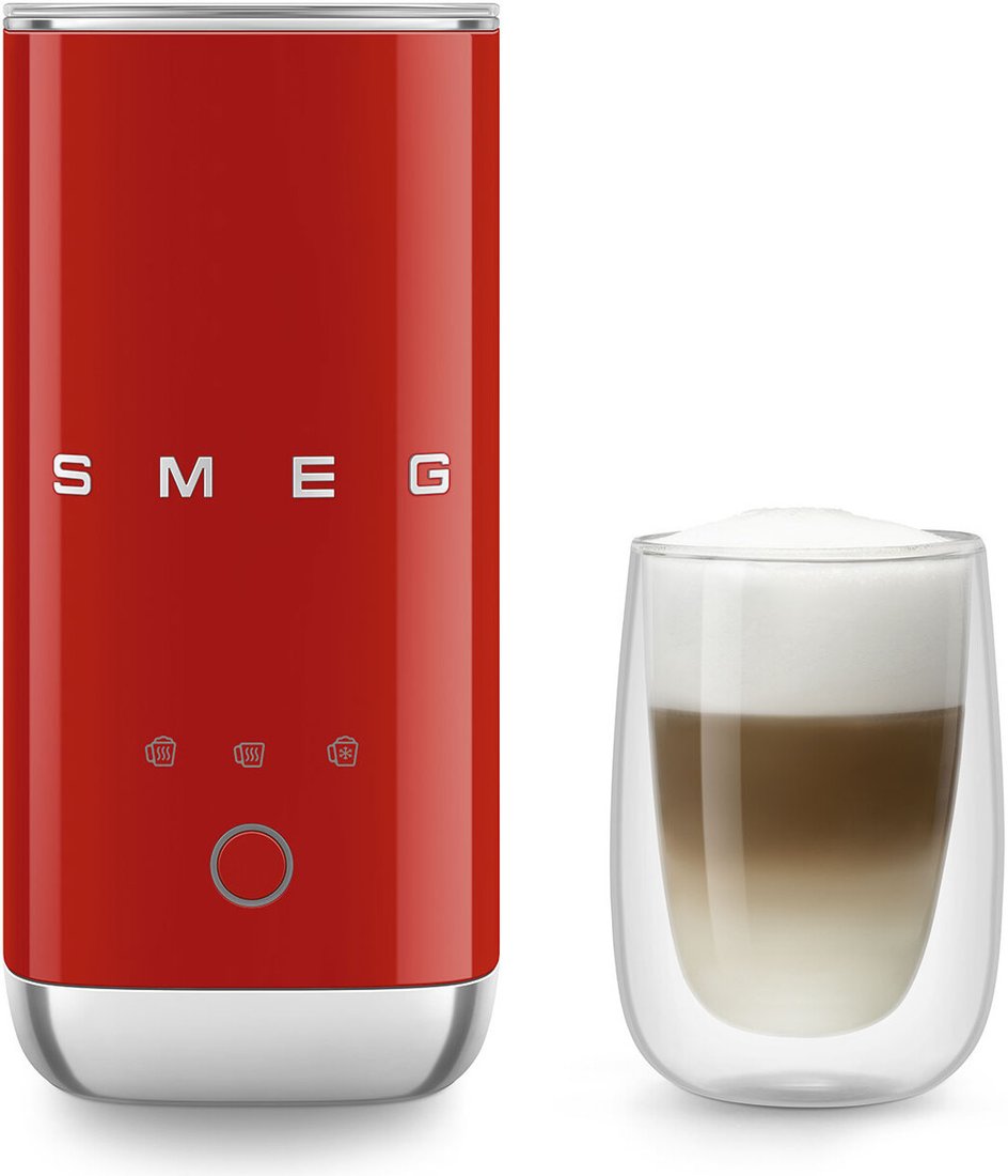 Автоматический вспениватель молока Smeg MFF02RDEU, фото 10