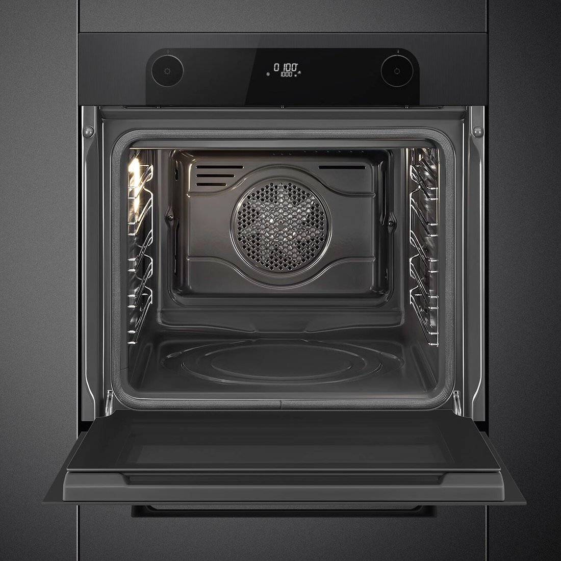 Электрический духовой шкаф Smeg SFP6201TBI, фото 3