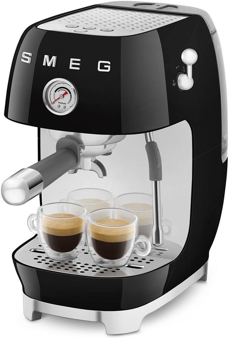 Рожковая кофеварка Smeg ECF03BLEU, фото 10