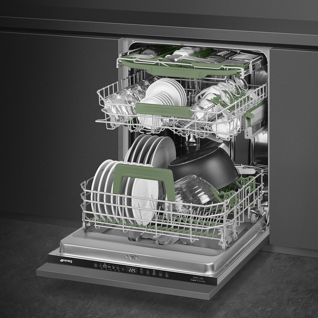 Встраиваемая посудомоечная машина Smeg STL7322BL, фото 3