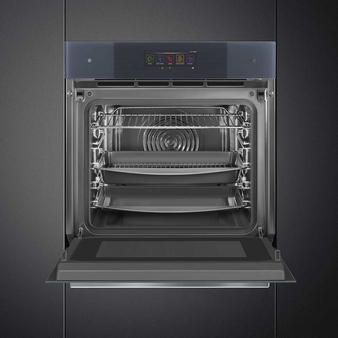 Электрический духовой шкаф Smeg SO6106WAPG, фото 4