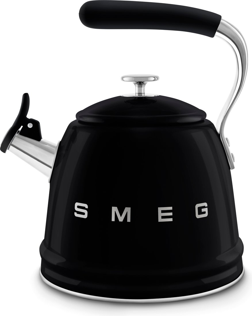 Чайник со свистком Smeg WKF01BL, фото 6