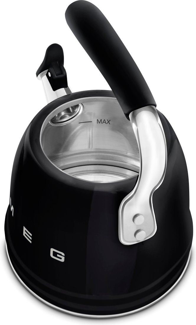 Чайник со свистком Smeg WKF01BL, фото 7