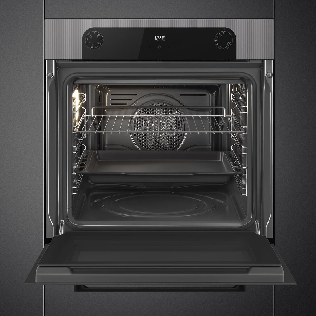 Электрический духовой шкаф Smeg SF6200TSI, фото 3