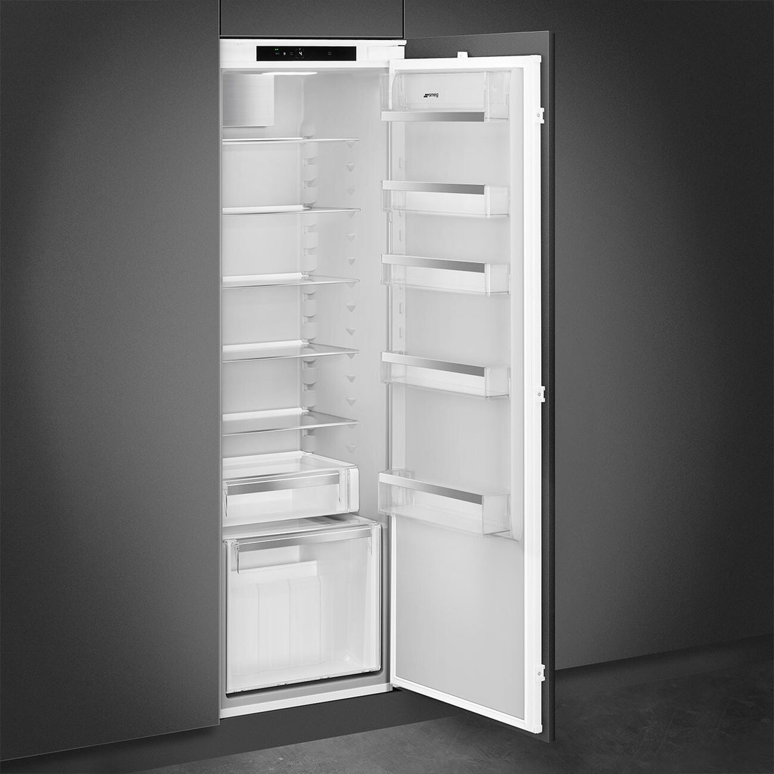 Однокамерный холодильник Smeg S9L174D1D, фото 2
