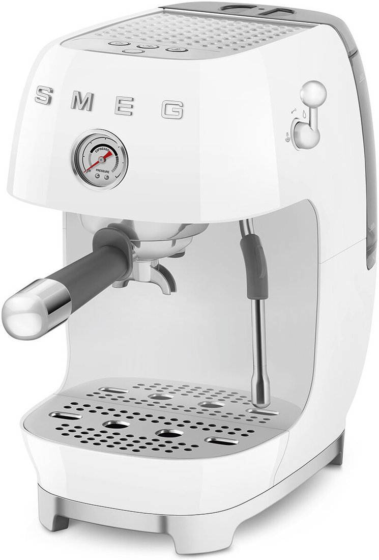 Рожковая кофеварка Smeg ECF03WHEU, фото 7