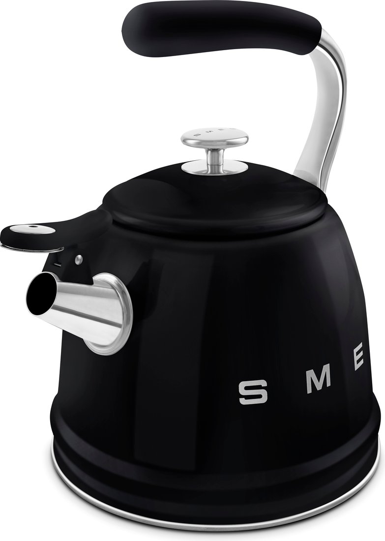 Чайник со свистком Smeg WKF01BL, фото 2