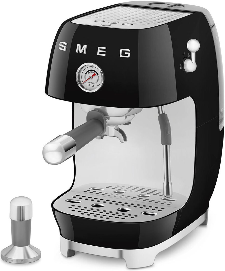 Рожковая кофеварка Smeg ECF03BLEU, фото 6