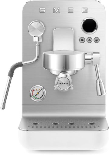 Рожковая кофеварка Smeg EMC02WHMEU, фото 1