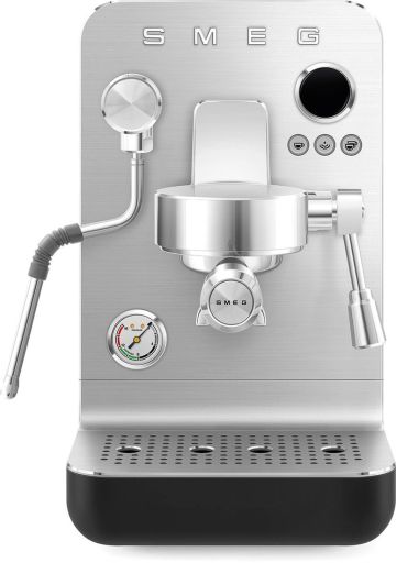Рожковая кофеварка Smeg EMC02BLMEU, фото 1
