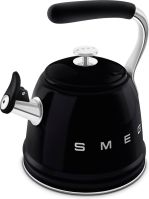 Чайник со свистком Smeg WKF01BL
