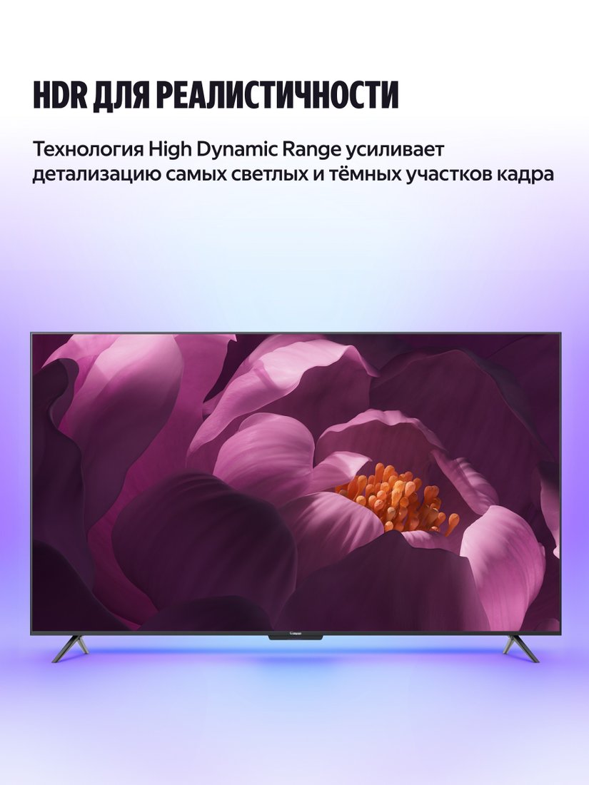 Телевизор Яндекс ТВ Станция QLED с Алисой 55 YNDX-00095, фото 7