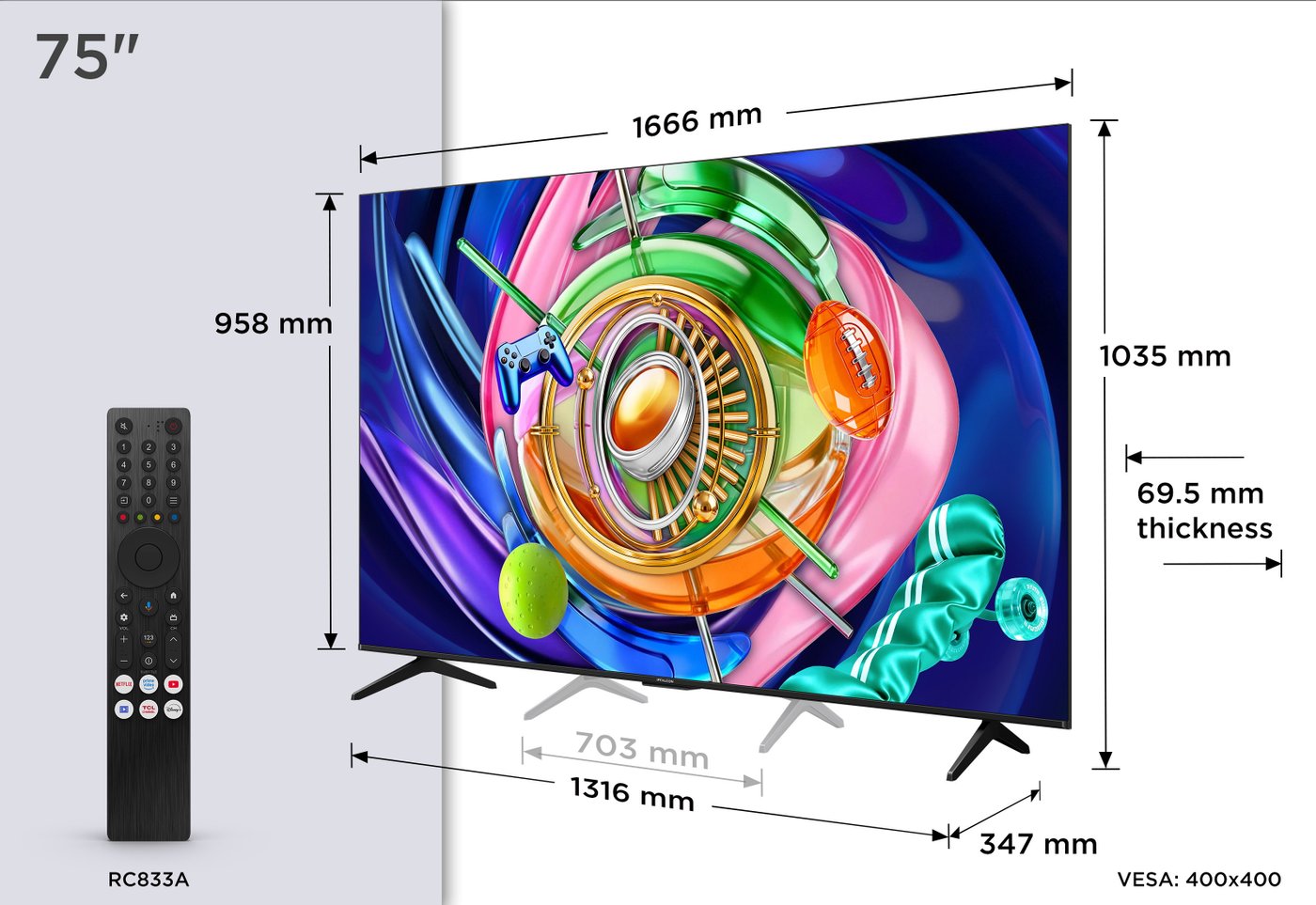 MiniLED телевизор iFFALCON 75U85A, фото 16