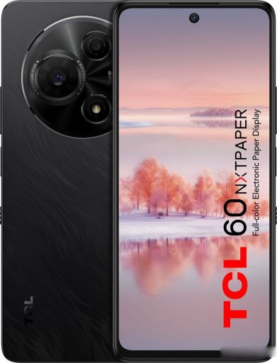 Телефон TCL 60 NXTPAPER T626K 8GB/512GB (темный черный), фото 1