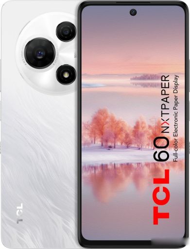 Телефон TCL 60 NXTPAPER T626K 8GB/512GB (альпийский белый), фото 1