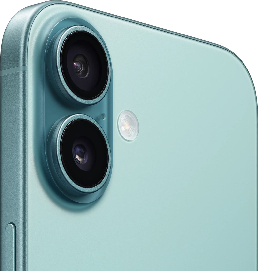 Телефон Apple iPhone 16 128GB (бирюзовый), фото 5