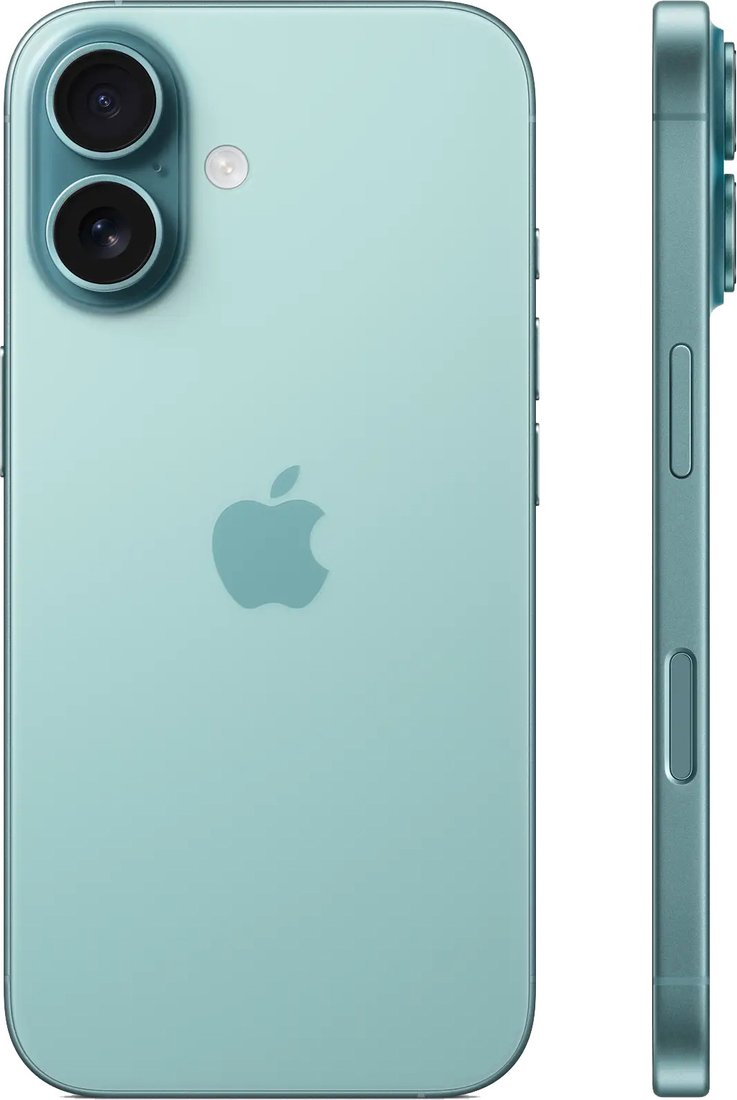 Телефон Apple iPhone 16 128GB (бирюзовый), фото 2
