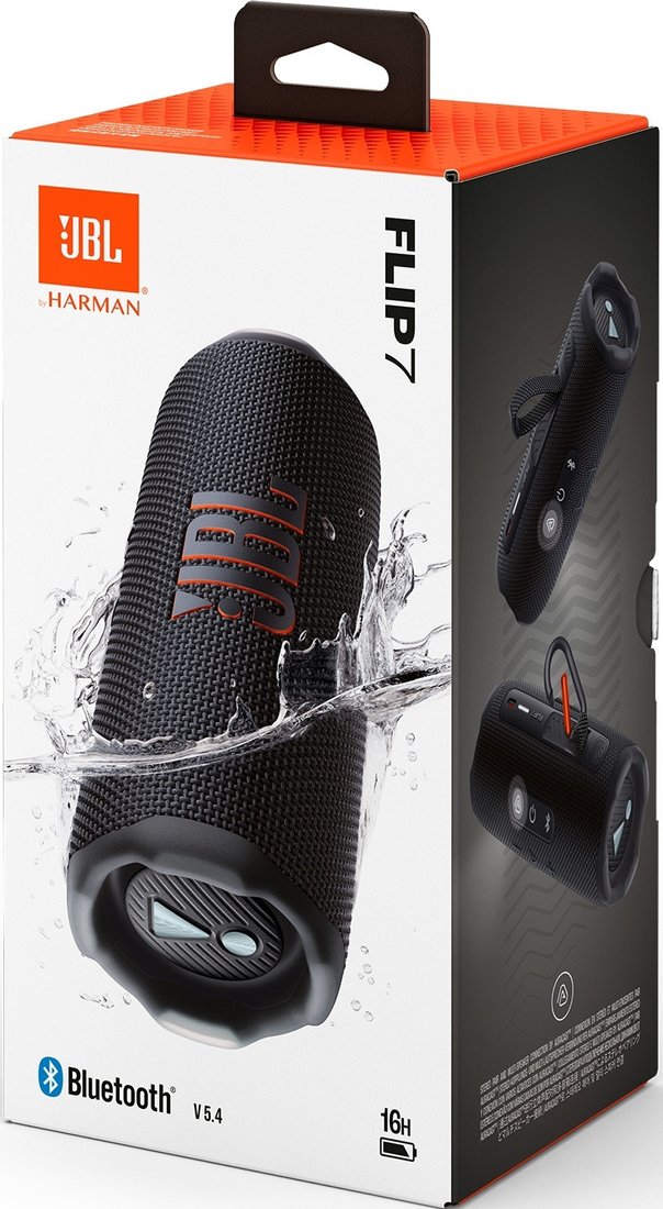 Беспроводная колонка JBL Flip 7 (черный), фото 12
