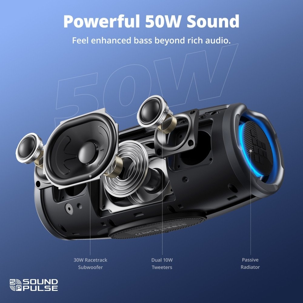 Беспроводная колонка Tronsmart Mirtune S100 (черный), фото 2