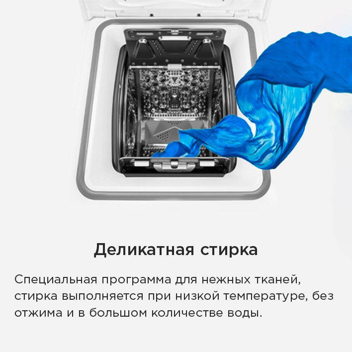 Стиральная машина с вертикальной загрузкой MAUNFELD MFWM127ISSL, фото 17