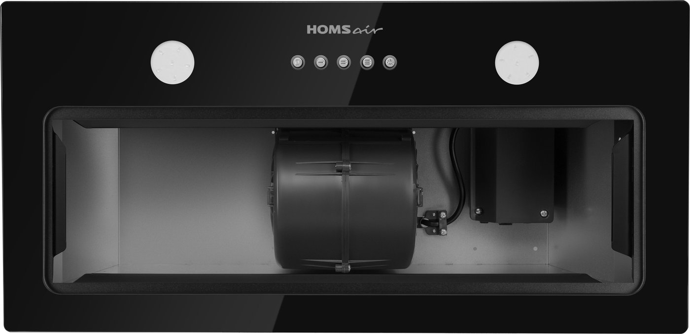 Кухонная вытяжка HOMSair Fleet 602M Power Glass (черный), фото 5