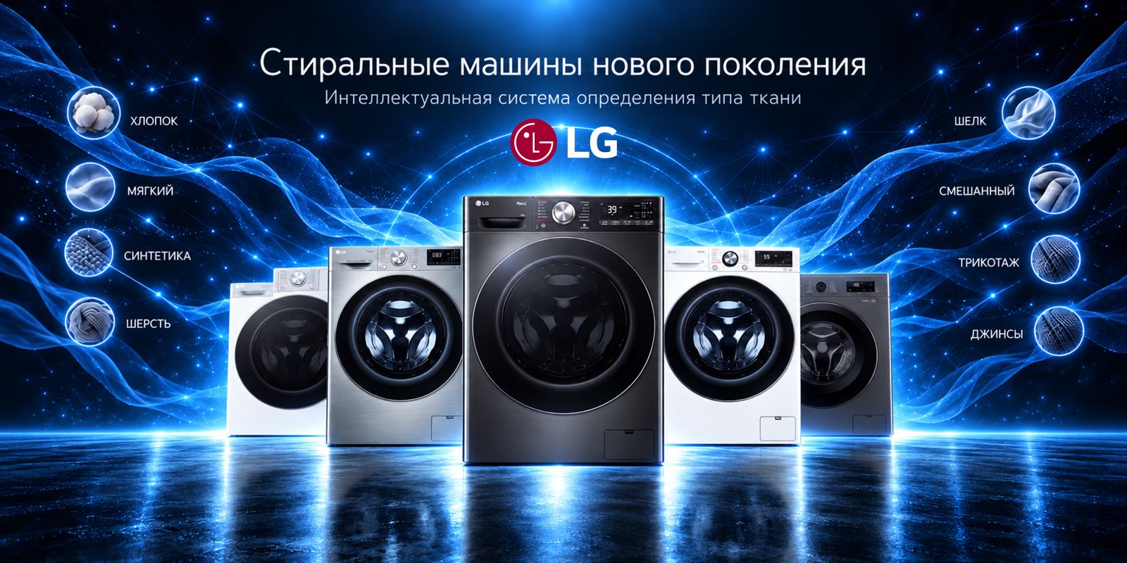 Стиральные машины LG