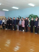 Лінейка, прысвечаная завяршэнню 3 чвэрці