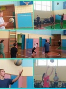 Тыдзень спорта і здароўя. Матч па валейболу