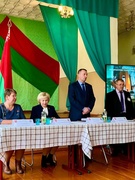 ВСТРЕЧА с Сенько Светланой Владимировной - депутат Палаты представителей Национального собрания Республики Беларусь по Житковичскому избирательному округу № 39, Волотовским Леонидом Михайловичем - Председатель Житковичского районного Совета депутатов