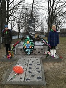 Митинг, посвящённый памяти жертвам фашизма.